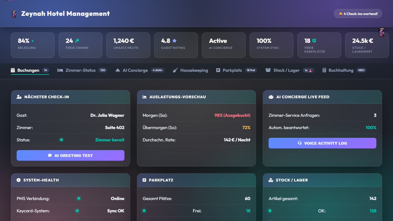 Hotel Manager — die App