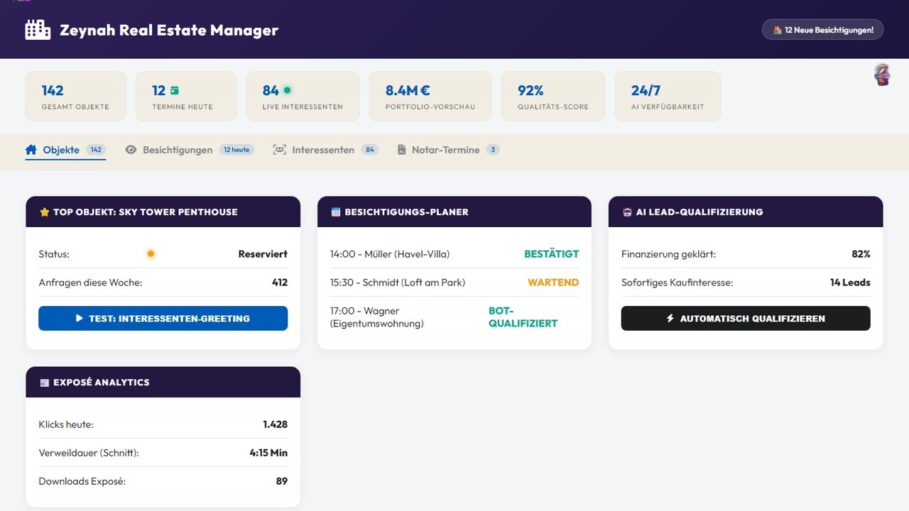 Property Intel — die App