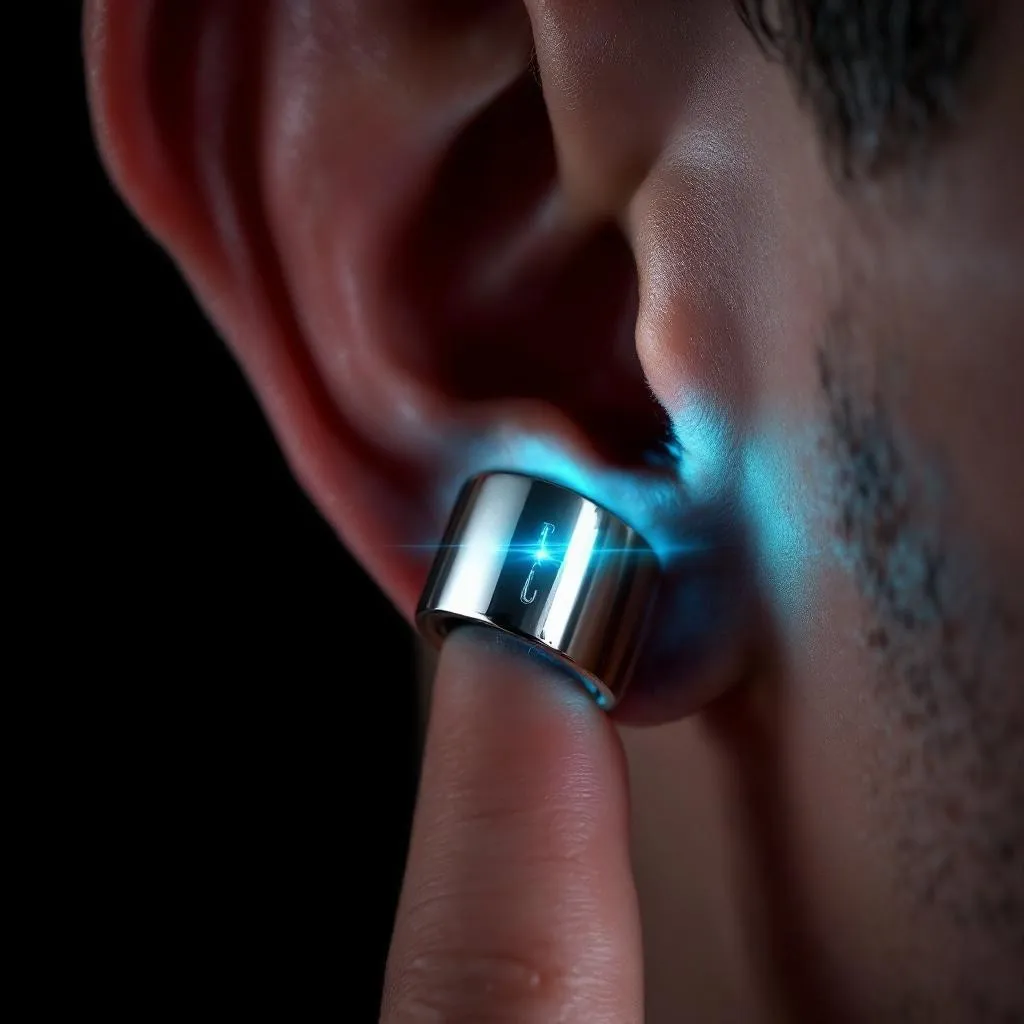 Vagusnerv-Stimulation am Ohr